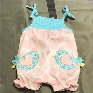 NEW Mud Pie Easter/Spring Romper